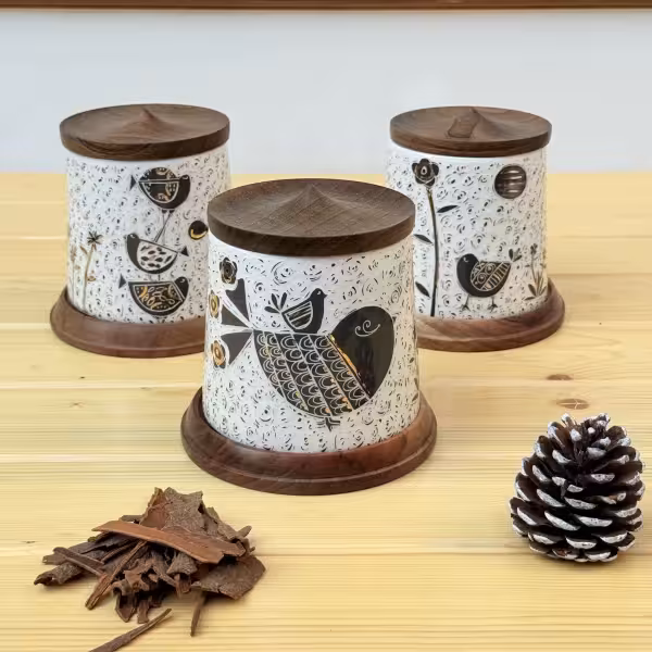 پاسماوری مخروطی مهر سایز بزرگ طرح چهار