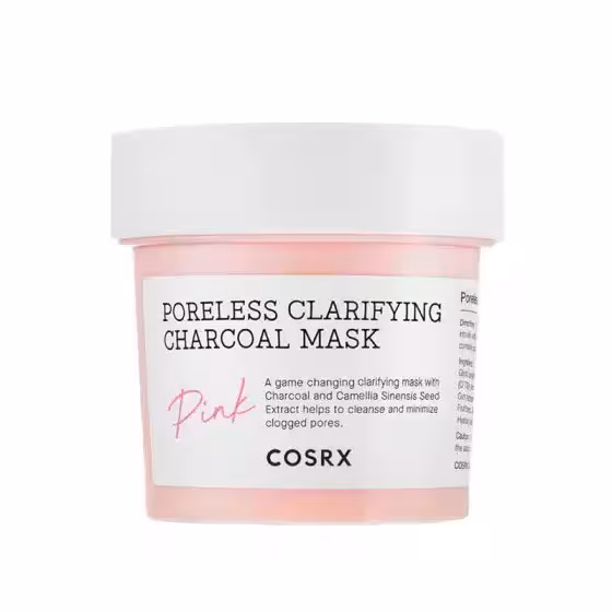 ماسک ذغال منافذ پینک کوزارکس 110 میل COSRX Poreless Clarifying Charcoal Mask Pink