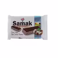 ویفر اکسترا کاکائو سامک با کرم نارگیل 110g آدرین