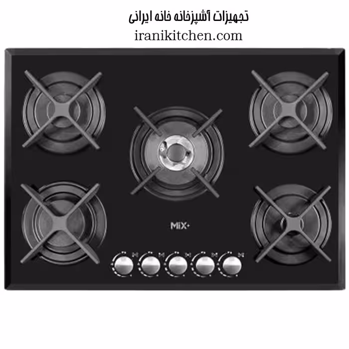اجاق گاز صفحه ای میکس پلاس مدل 501G