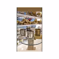 سطل و جادستمال استیل 12655