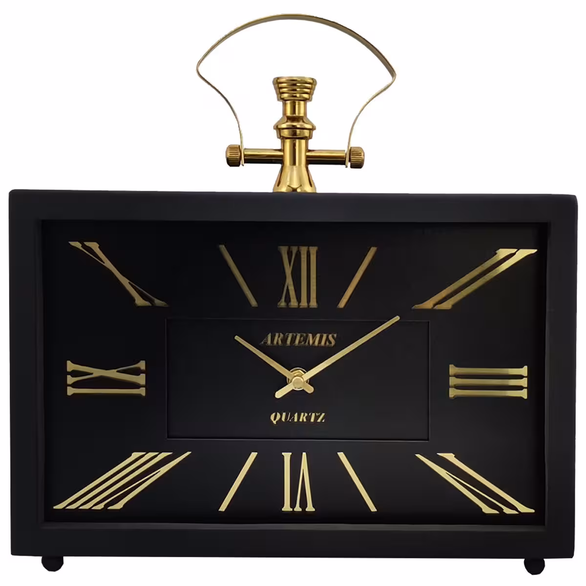 ساعت دیواری آرتمیس کد 2032 Black Gold مشکی طلایی