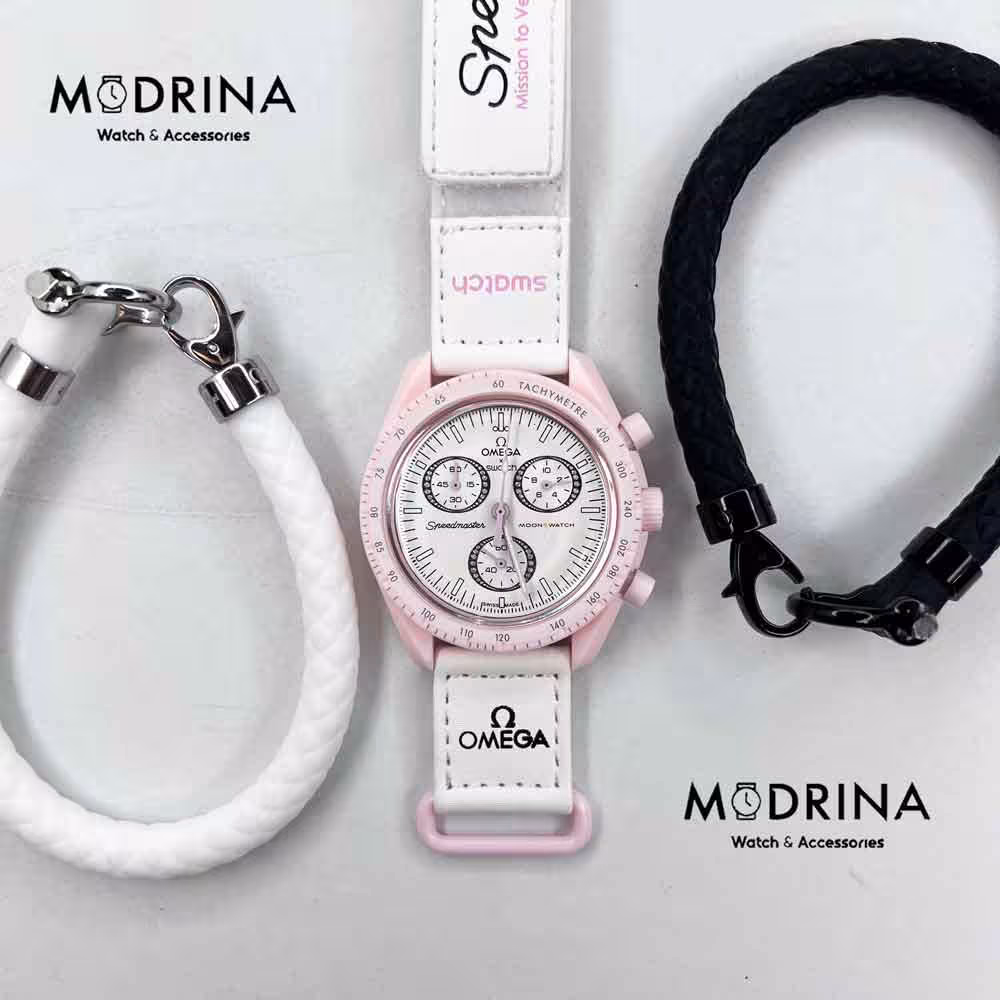 ساعت امگا سواچ ونوس صورتی