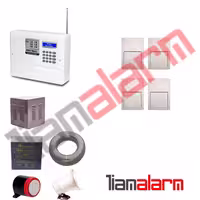 پکیج دزدگیر اماکن باسیم مدل فایروال تلفنی F7F4