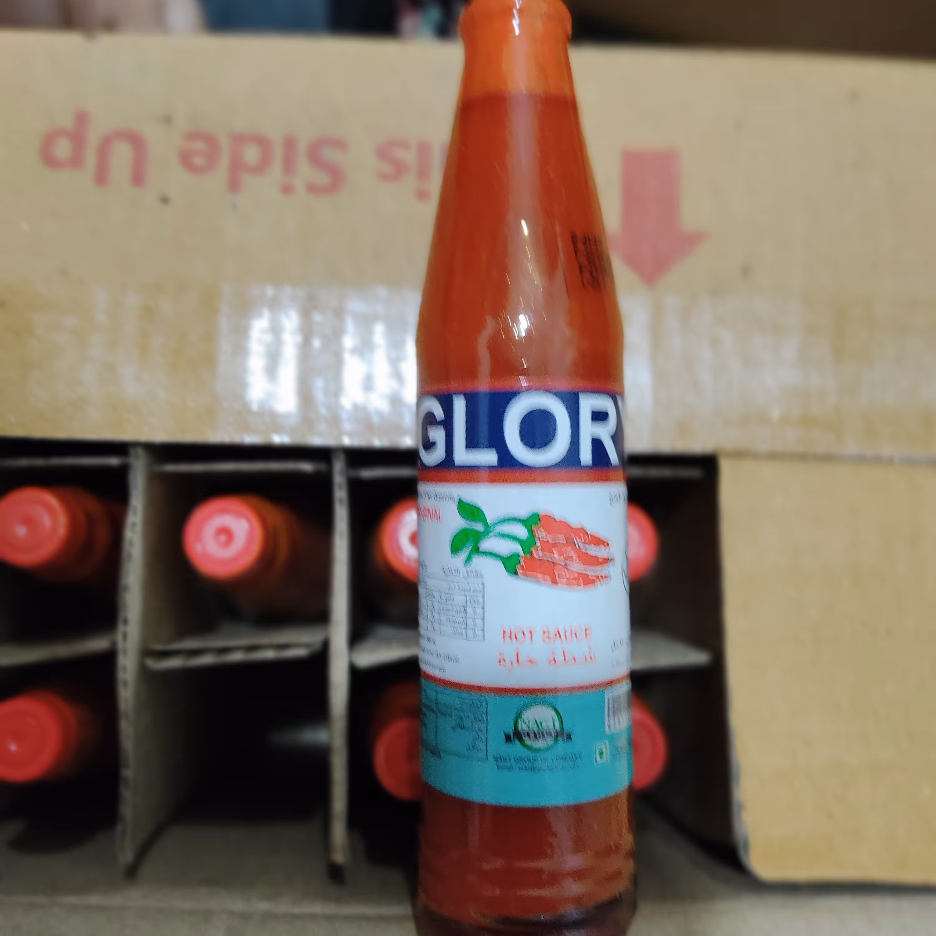 سس تند خارجی هندی  کمی از انقضا گذشته با 50 درصد تخفیف به فروش میرسد