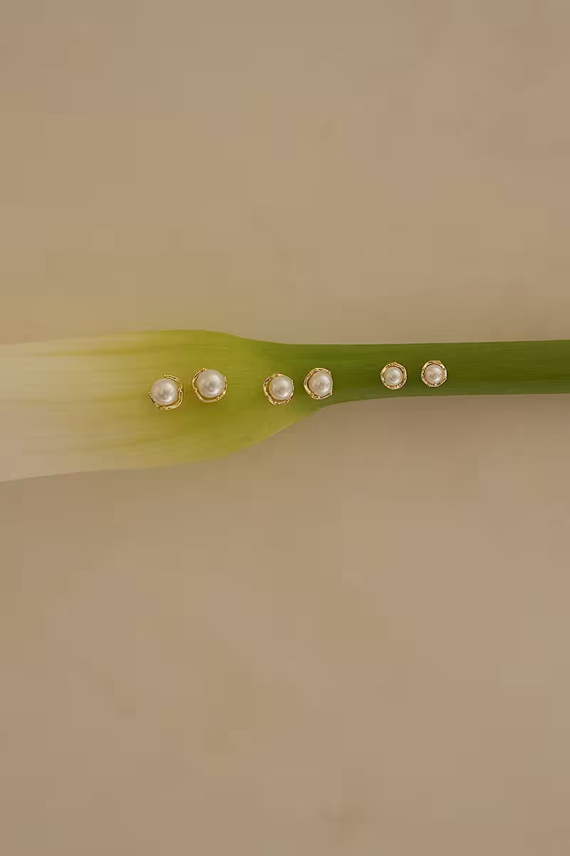 پک گوشواره مروارید کد 28