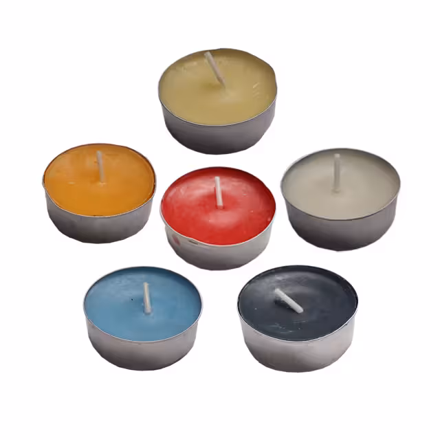 شمع وارمر رنگی