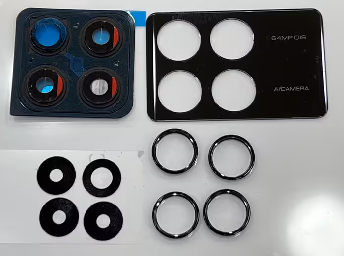 قاب و شیشه لنز گوشی موبایل شیائومی Poco X6 Pro