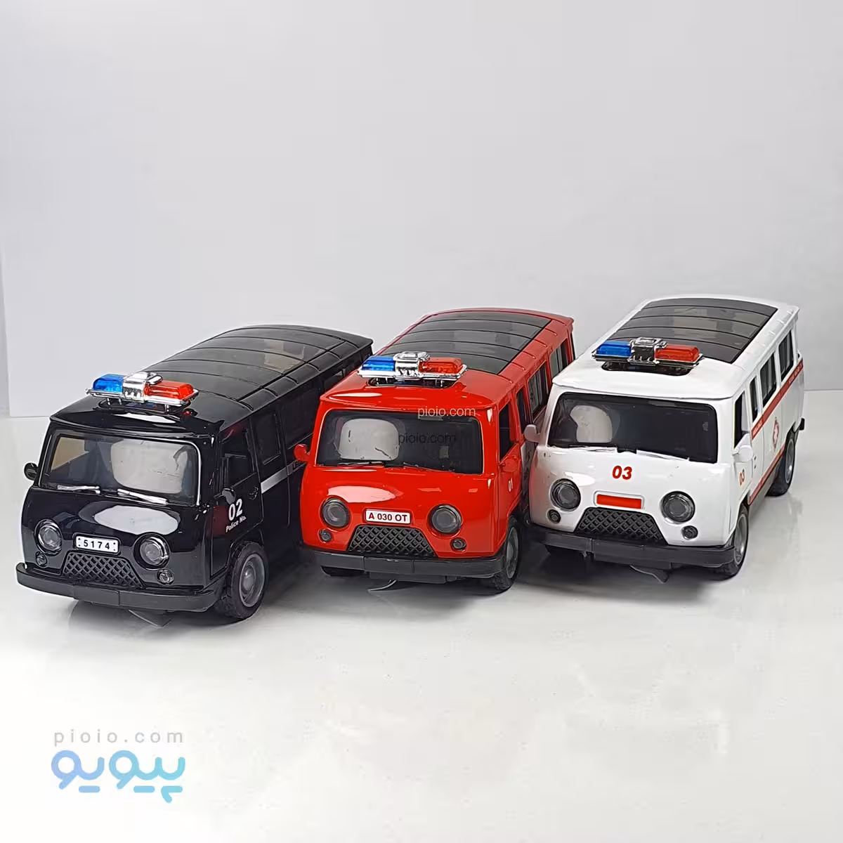 ماکت ماشین فلزی ون امدادی تک و عمده