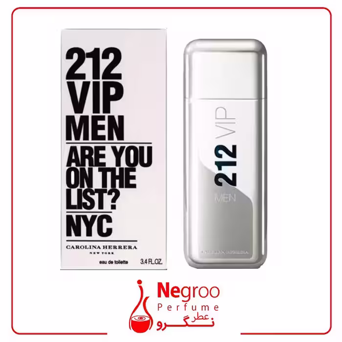 عطر ادکلن 212 وی آی پی مردانه | Carolina Herrera 212 VIP Men