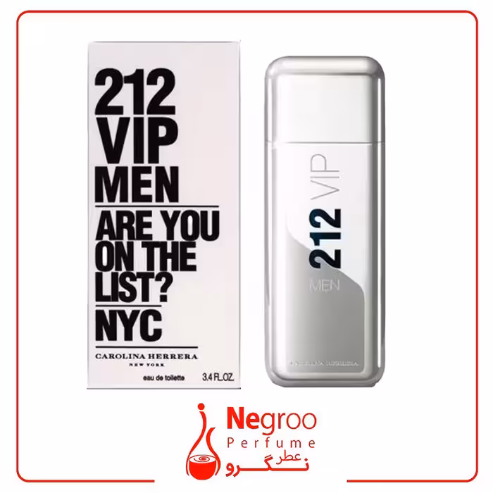 عطر ادکلن 212 وی آی پی مردانه | Carolina Herrera 212 VIP Men