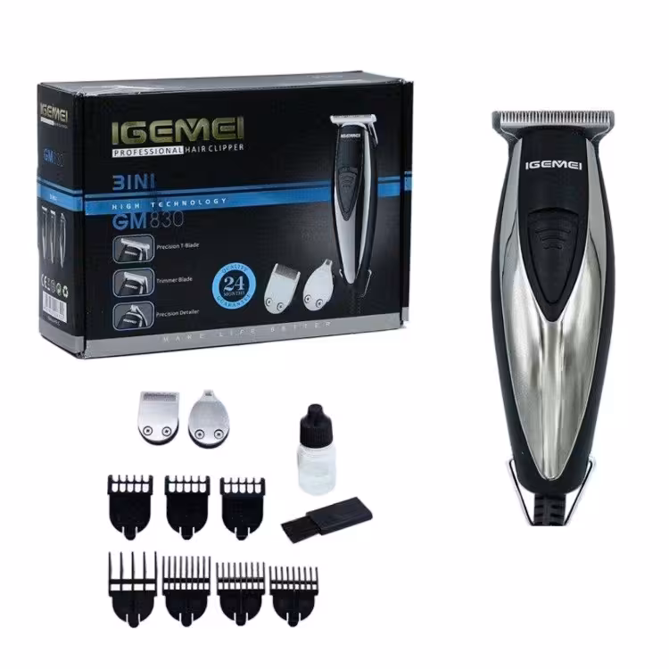 ماشین اصلاح صفر زن و خط زن جیمی مدل Gemey GM-830