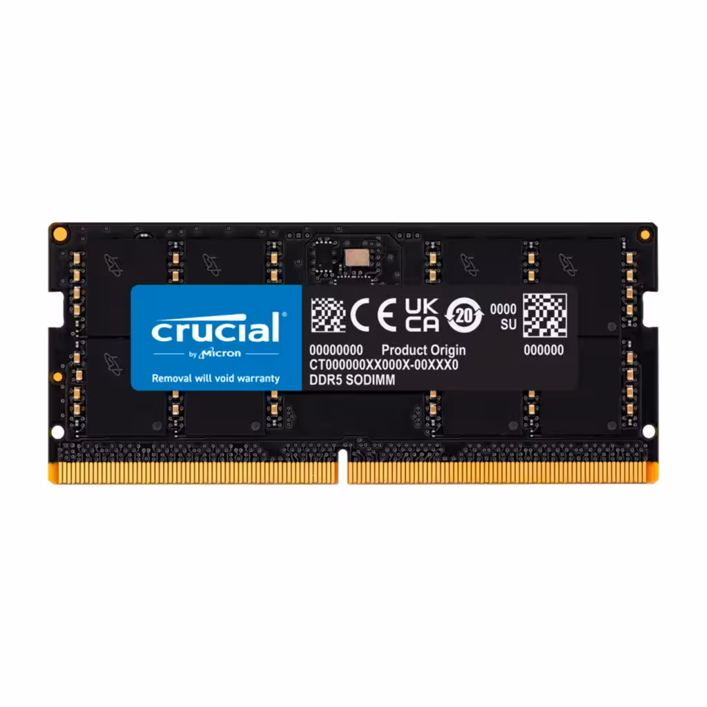 رم لپ تاپ کروشیال RAM Crucial 32GB DDR5 4800MHz - خانه وب قم - براکالا