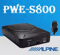 Alpine PWE-S800 ساب باکس اکتیو آلپاین
