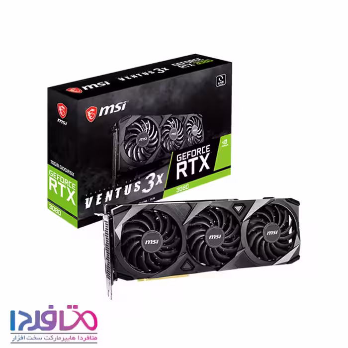 کارت گرافیک ام اس آی مدل GeForce RTX 3080 VENTUS 3X LHR 10GB