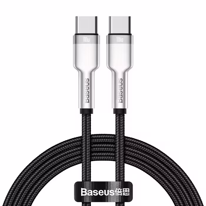 کابل USB-C به USB-C باسئوس مدل catjk-c01 طول 1 متر