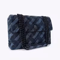 قیمت و خرید کیف زنانه سرمه‌ای کرت گایگر مدل large denim kensington bag اورجینال