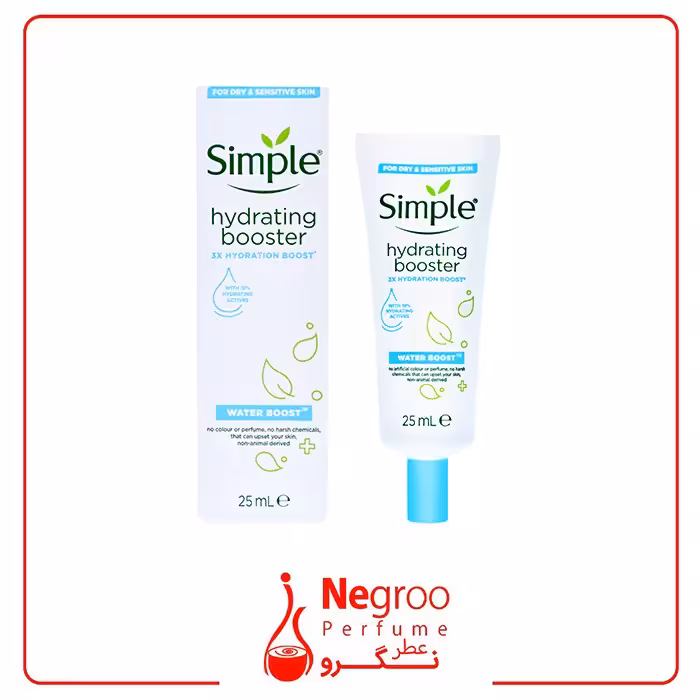 کرم آبرسان قوی سیمپل 25 میل مدل Hydrating Booster