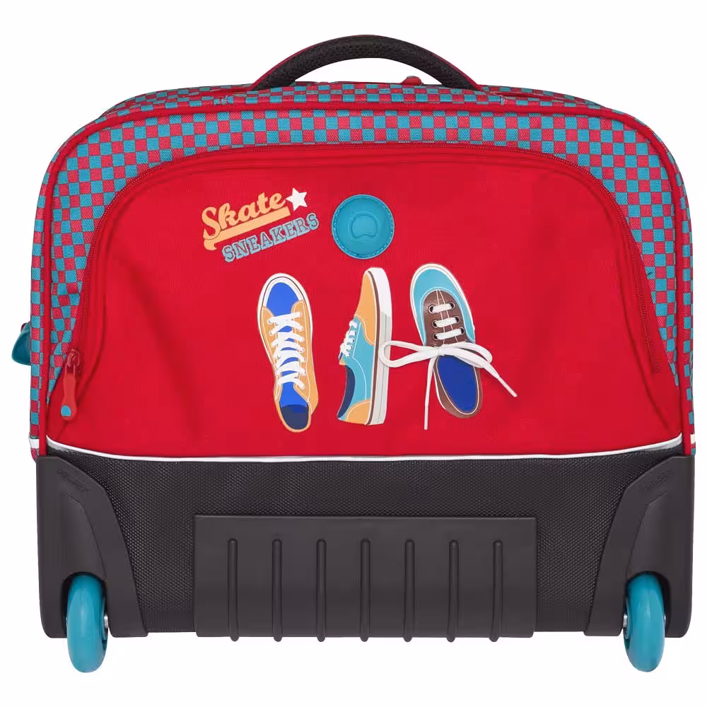 کیف چرخ دار مدرسه ای دلسی مدل 2015