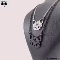 گردنبند ست دوستی کیوت طرح کرومی