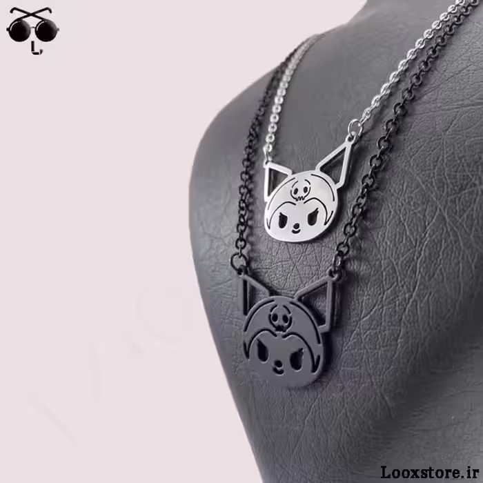 گردنبند ست دوستی کیوت طرح کرومی