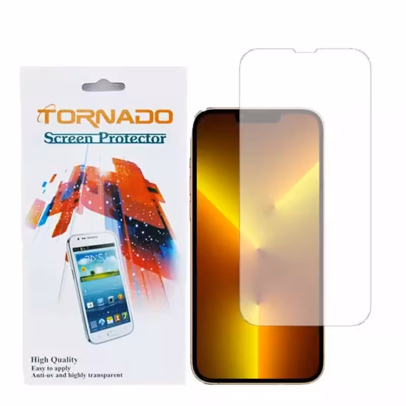 گلس محافظ صفحه نمایش تورنادو مدل نانو گلس مناسب برای موبایل Iphone 13 Pro Max