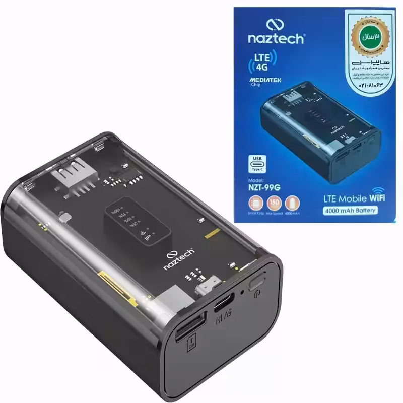 مودم 4G LTE قابل حمل نزتک مدل NZT-99G