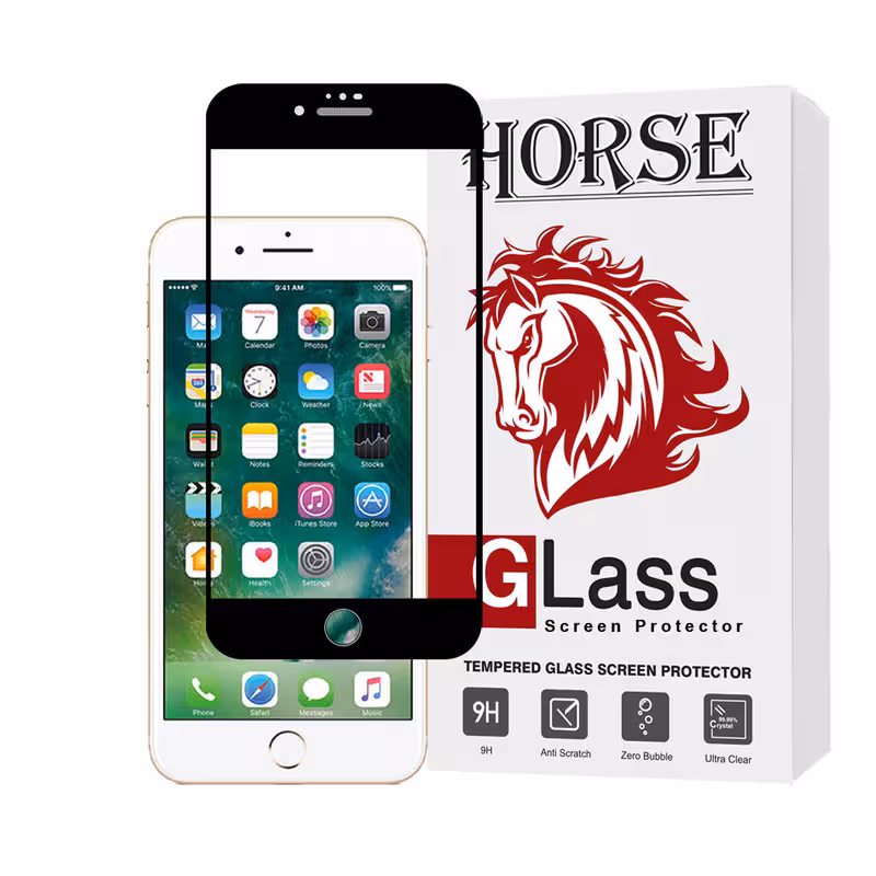 محافظ صفحه نمایش هورس مدل DSUPERH مناسب برای گوشی موبایل اپل iPhone 7 / 8 | کالا برتری