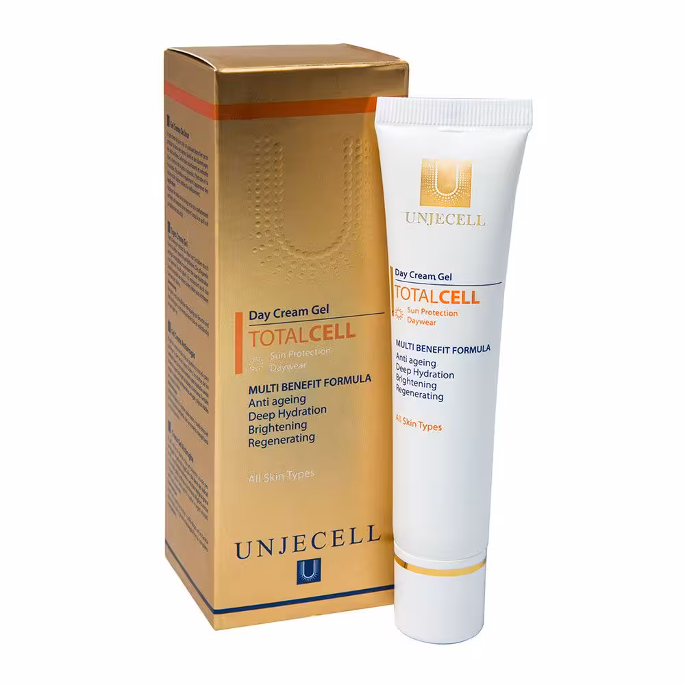 کرم ژل محافظ روز آنژسل حجم 40 میلی لیتر | Unjecell Total Cell Day Cream Gel 40 ml