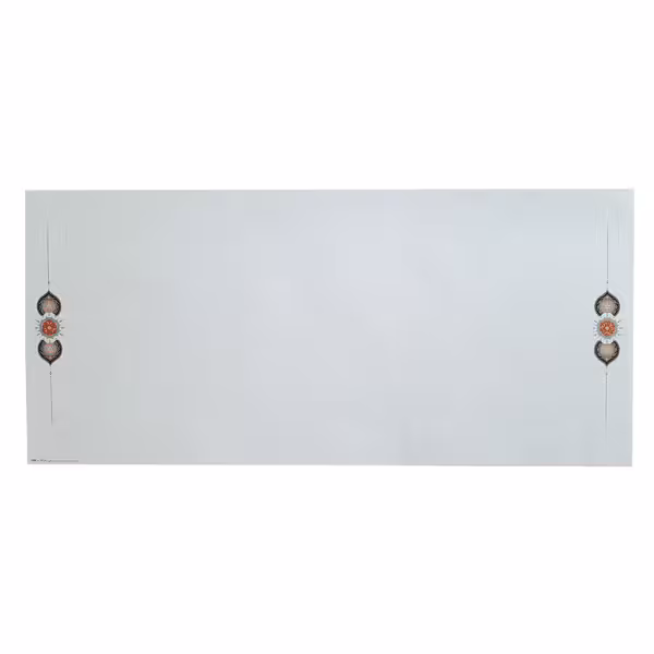 کاغذ تذهیب کد Y988 ابروباد چاپی (70*33) - بسته 5 عددی