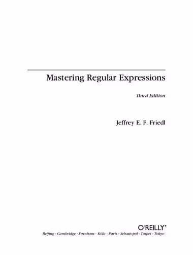 خرید و دانلود نسخه کامل کتاب Mastering Regular Expressions 3rd : Regular Expressions