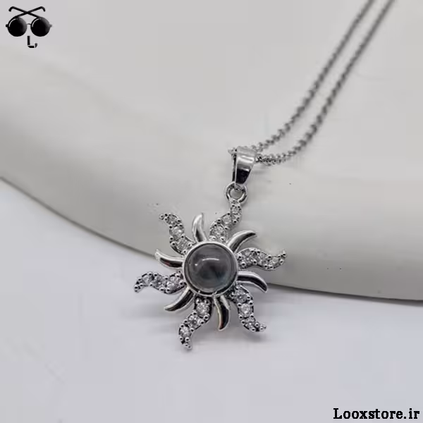 گردنبند خورشید تلسکوپی دوست دارم به صد زبان