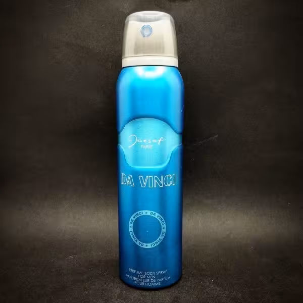 اسپری ژک سافت خوشبو کننده بدن مردانه ژک سافت مدل Da Vinci حجم 150 میل