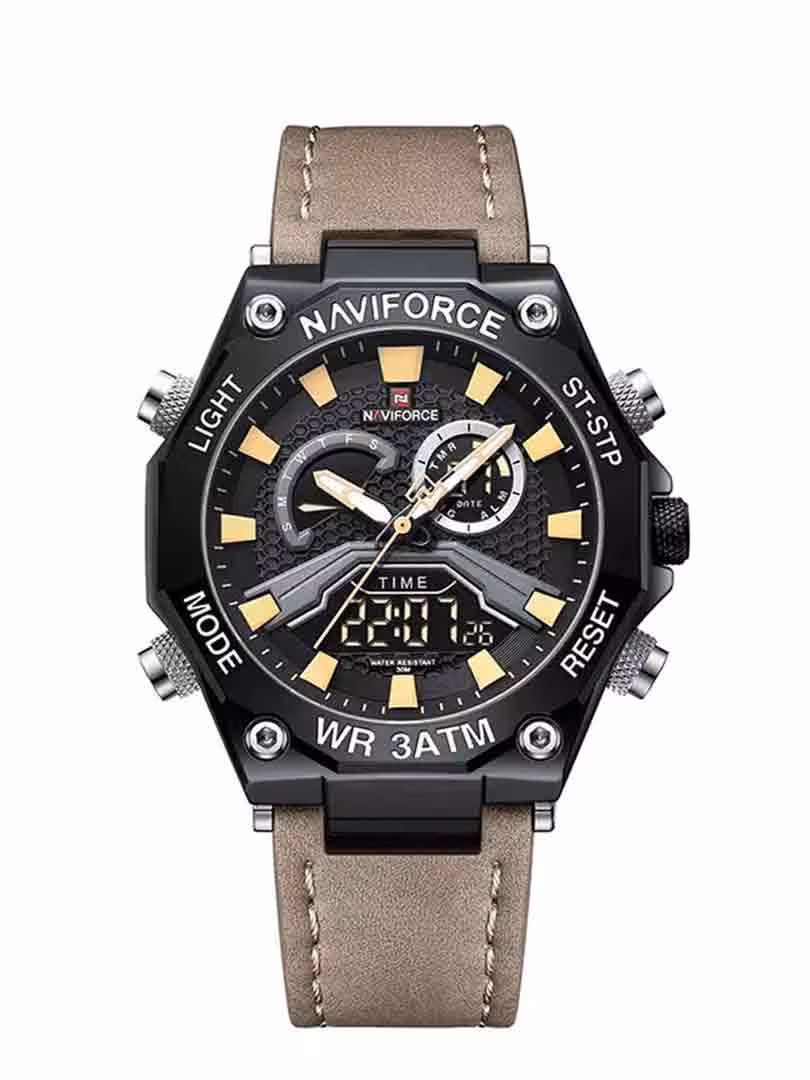 ساعت مچی دوزمانه مردانه نیوی فورس Naviforce NF 9220 B/Y/BN