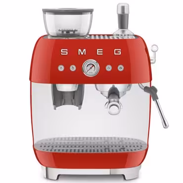 اسپرسوساز با آسیاب اسمگ SMEG مدل EGF03 قرمز