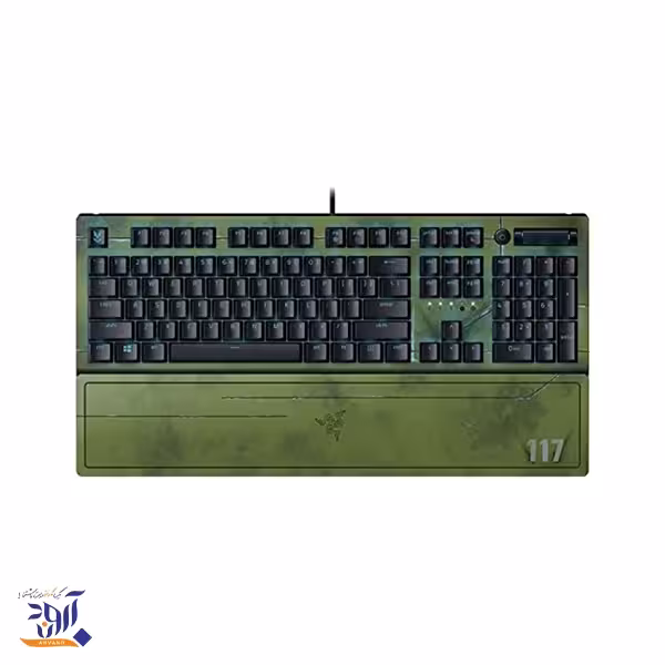 کیبورد Razer Blackwidow v3 - سوییچ سبز - نسخه بازی Halo Infinite
