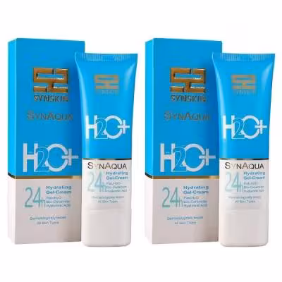 ژل آبرسان ساین اسکین مدل aqua حجم 75 میلی لیتر مجموعه 2 عددی