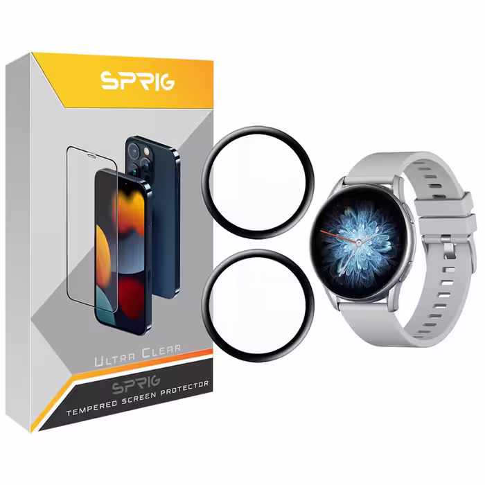 محافظ صفحه نمایش نانو اسپریگ مدل SPG مناسب برای ساعت هوشمند شیائومی Kieslect K10 بسته دو عددی