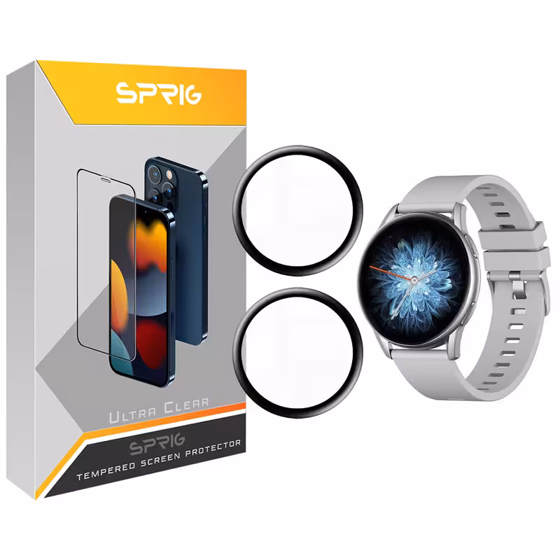 محافظ صفحه نمایش نانو اسپریگ مدل SPG مناسب برای ساعت هوشمند شیائومی Kieslect K10 بسته دو عددی
