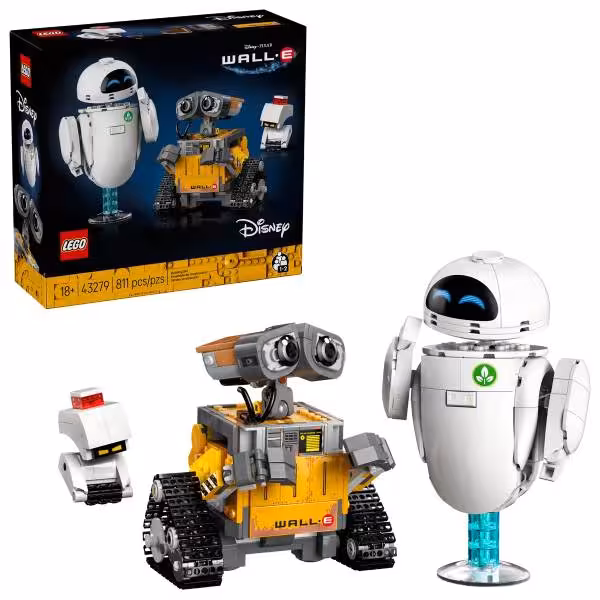 لگو سری دیزنی مدل WALL-E and EVE کد 43279