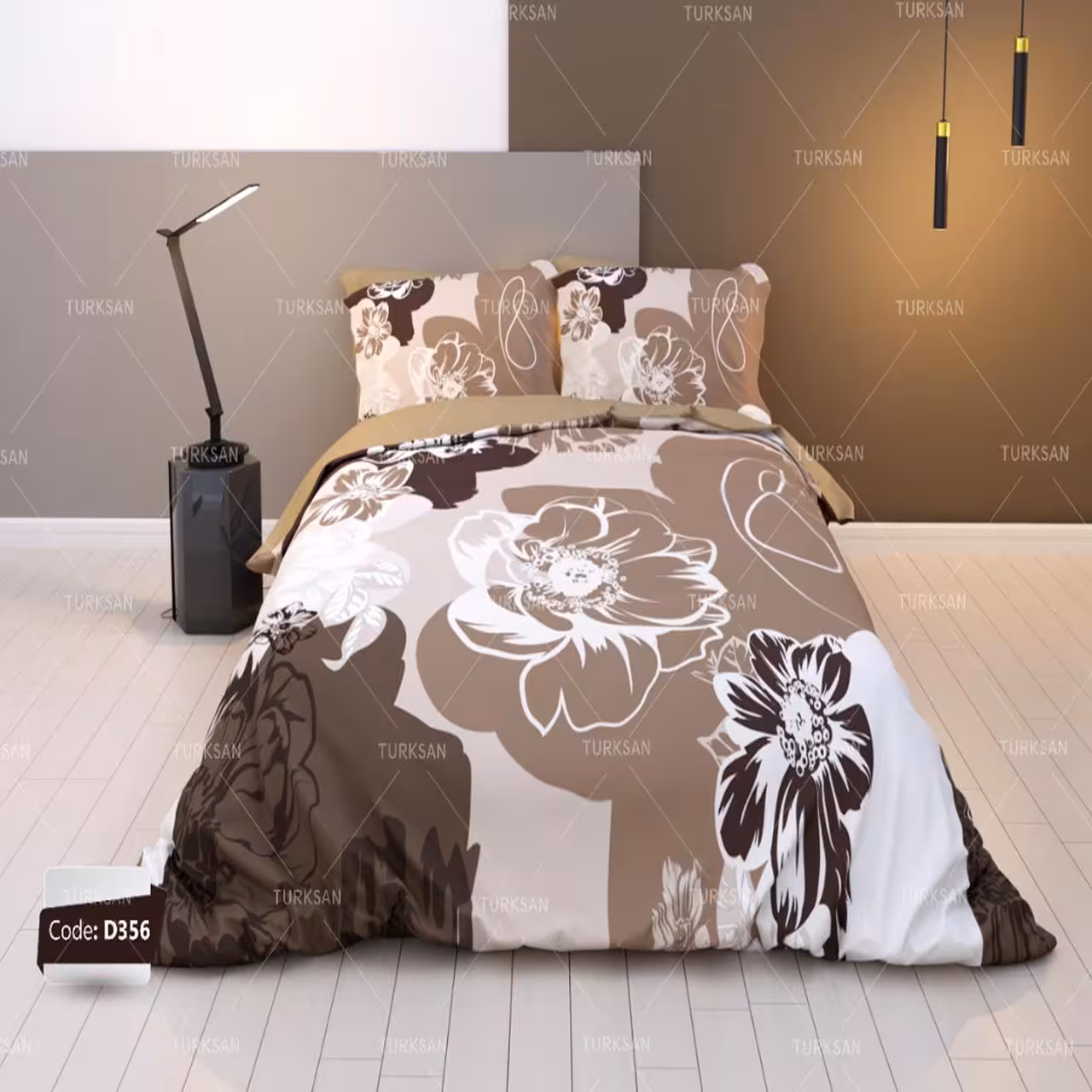 سرویس لحاف روتختی ترکسان کد 356 دو نفره 6 تکه