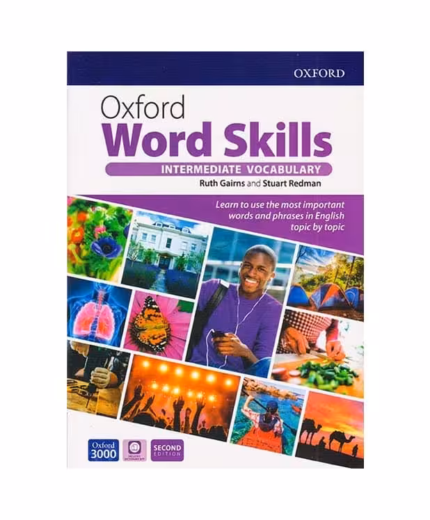 Oxford Word Skills Intermediate Second Edition آکسفورد ورد اسکیلز اینترمدیت ویرایش دوم رحلی
