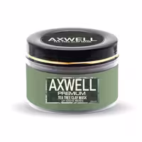 ماسک صورت خاک رس آکسول Axwell مدل Tea Treeروغن درخت چای و حجم 100 میل