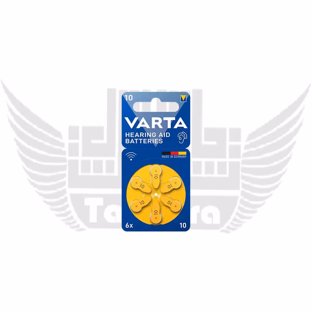 باتری سمعک وارتا مدل PR70 سایز 10