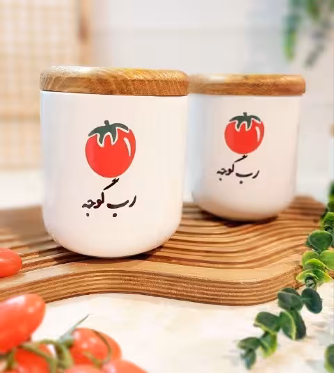 بانکه رب گوجه سرامیکی