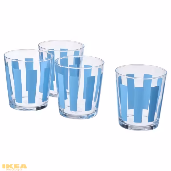 ست لیوان 4عددی مدل PILLERSTARR | برند ایکیا | ارسال 15 الی 20 روز کاری