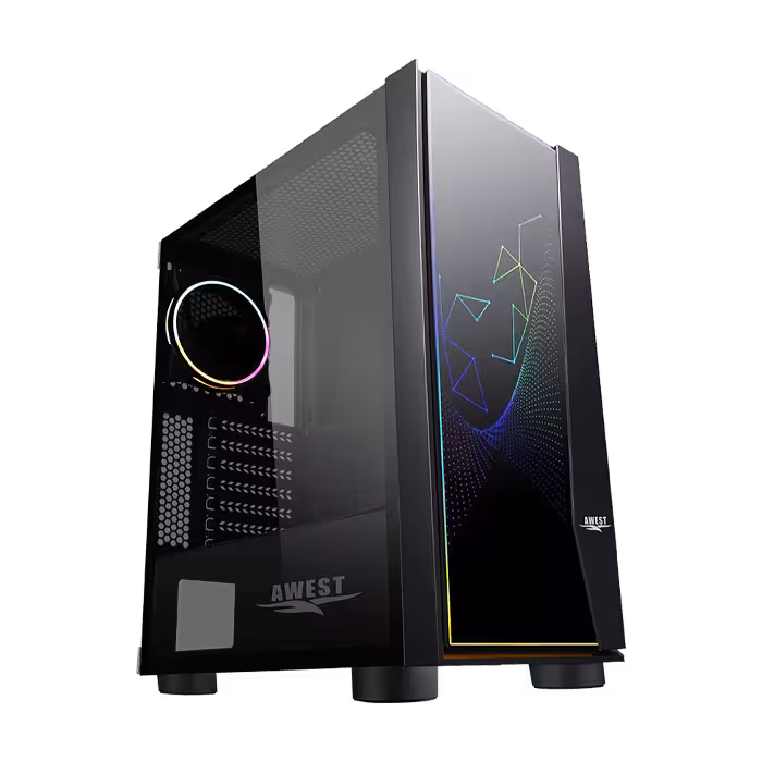مشخصات ، قیمت و خرید کیس گیمینگ اوست مدل Awest GT-AV11-BG