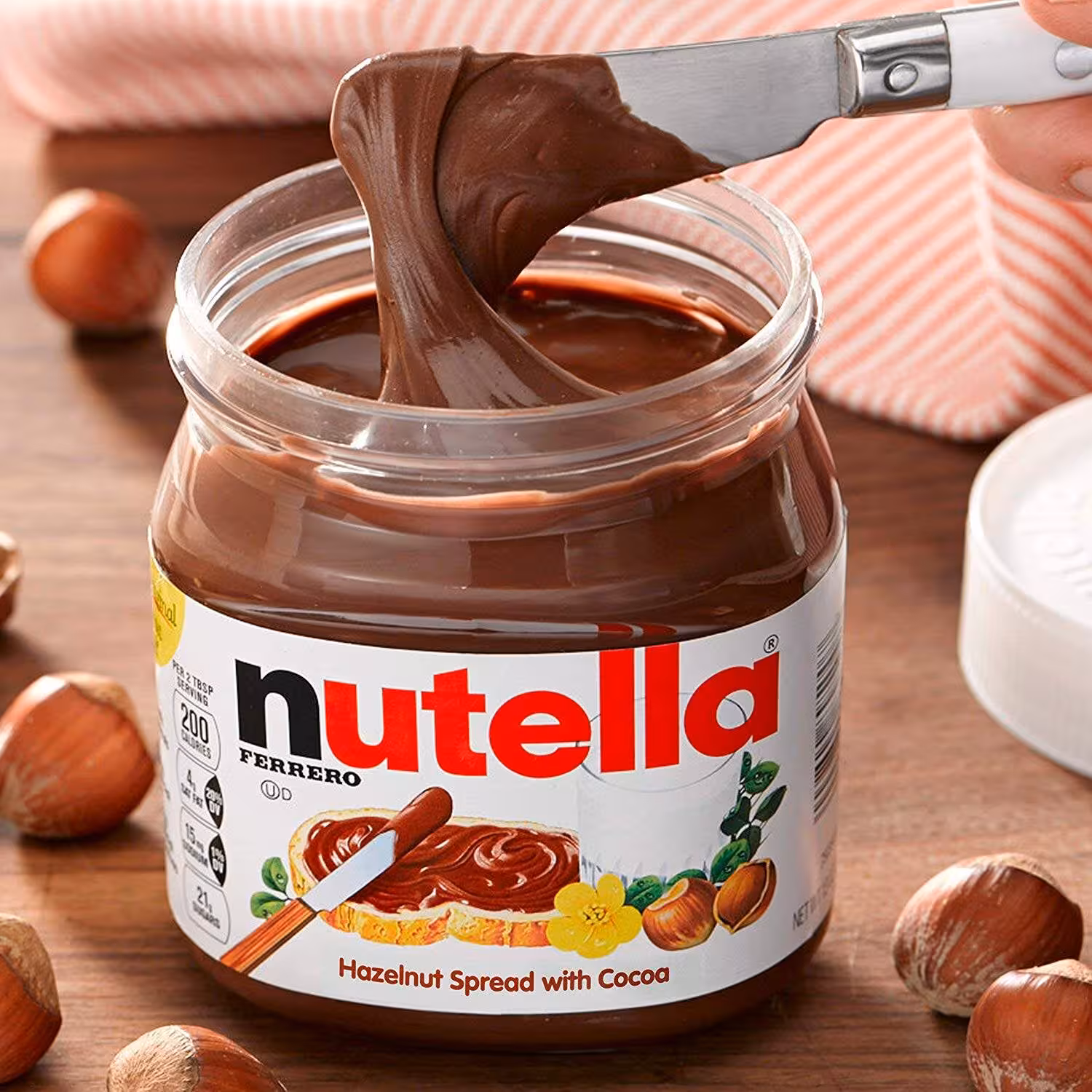 شکلات صبحانه نوتلا 350 گرمی ا Nutella Ferrero 350 gr