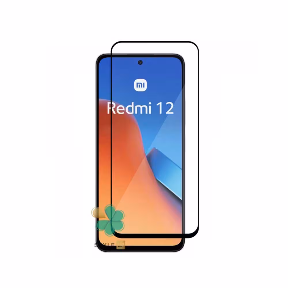 گلس گوشی تمام صفحه مناسب Xiaomi Redmi 12