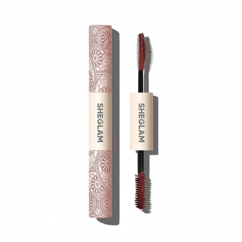 ریمل رنگی ضد آب دو سر شیگلم (آبی ، شرابی و قهوه ای )